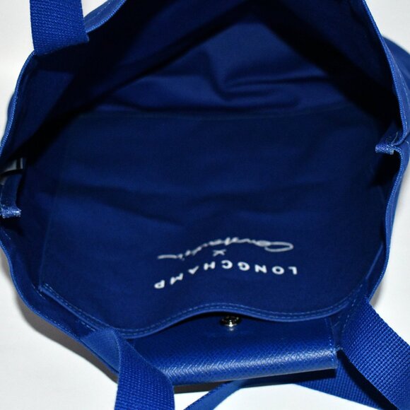 Longchamp Le Pliage Constantin Tote in Cobalt #10326HIA487 NWT - Picture 2 of 5